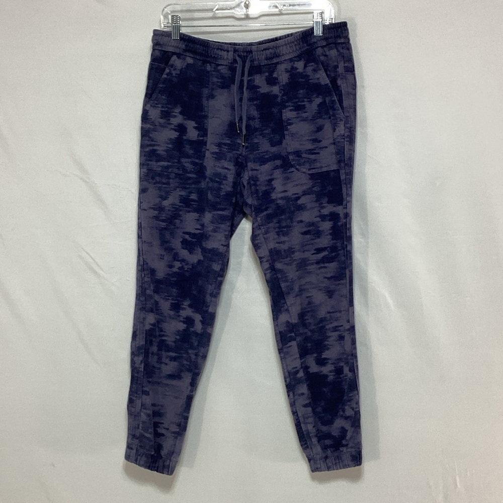 Athleta Blue Farallon printed Joggers size 12
